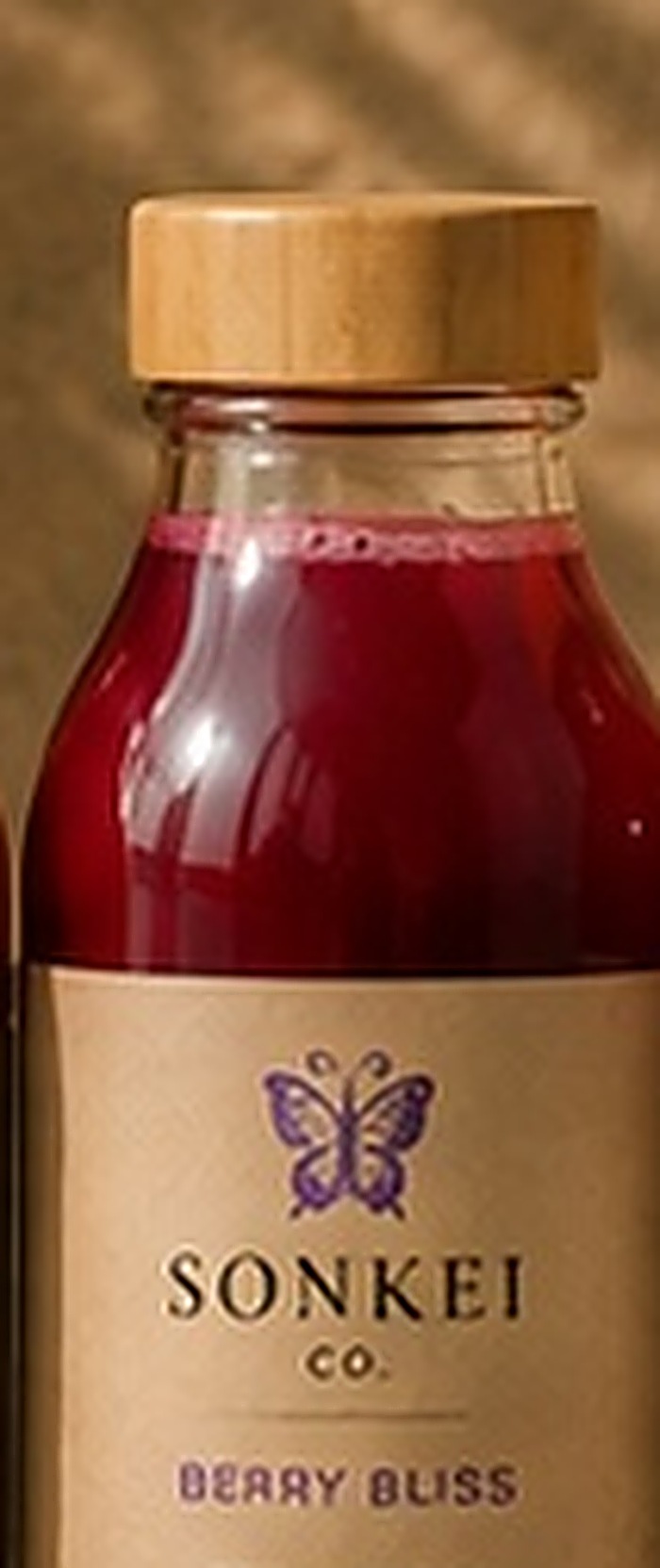 SONKEI CO. Berry Bliss juice — strawberry, blueberry, raspberry, apple