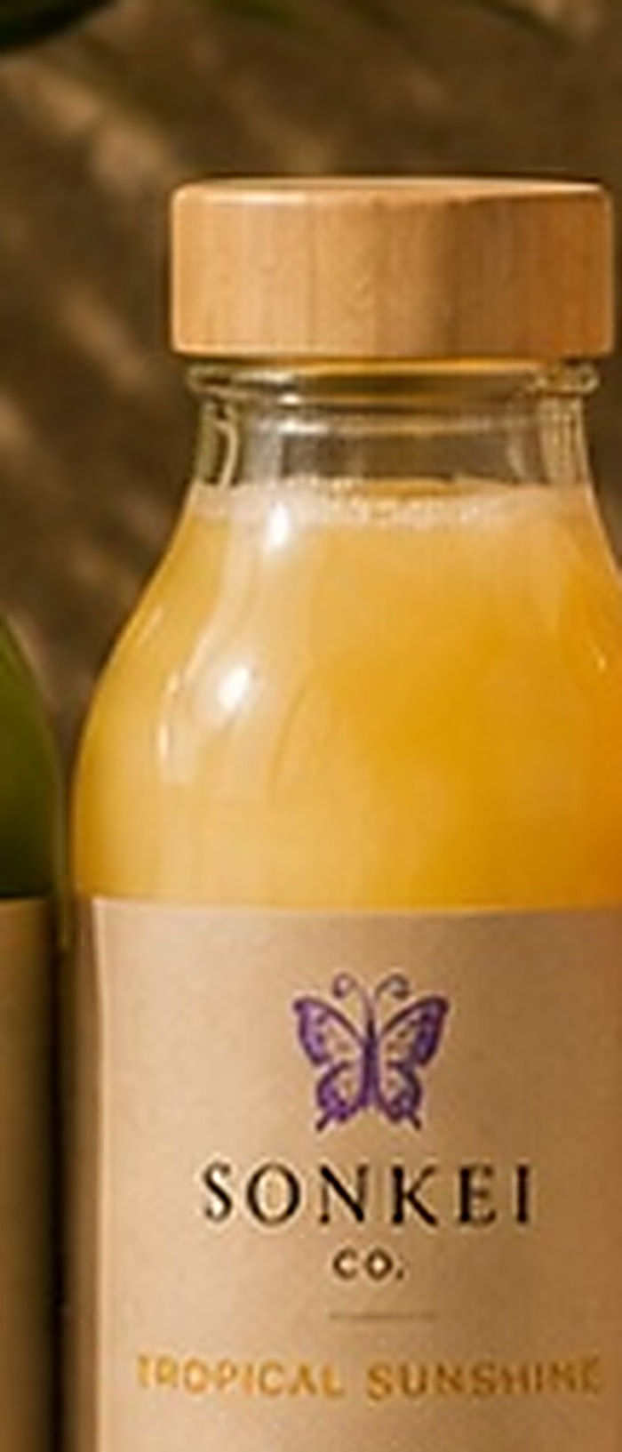 SONKEI CO. Tropical Sunshine juice — pineapple, mango, orange, passion fruit